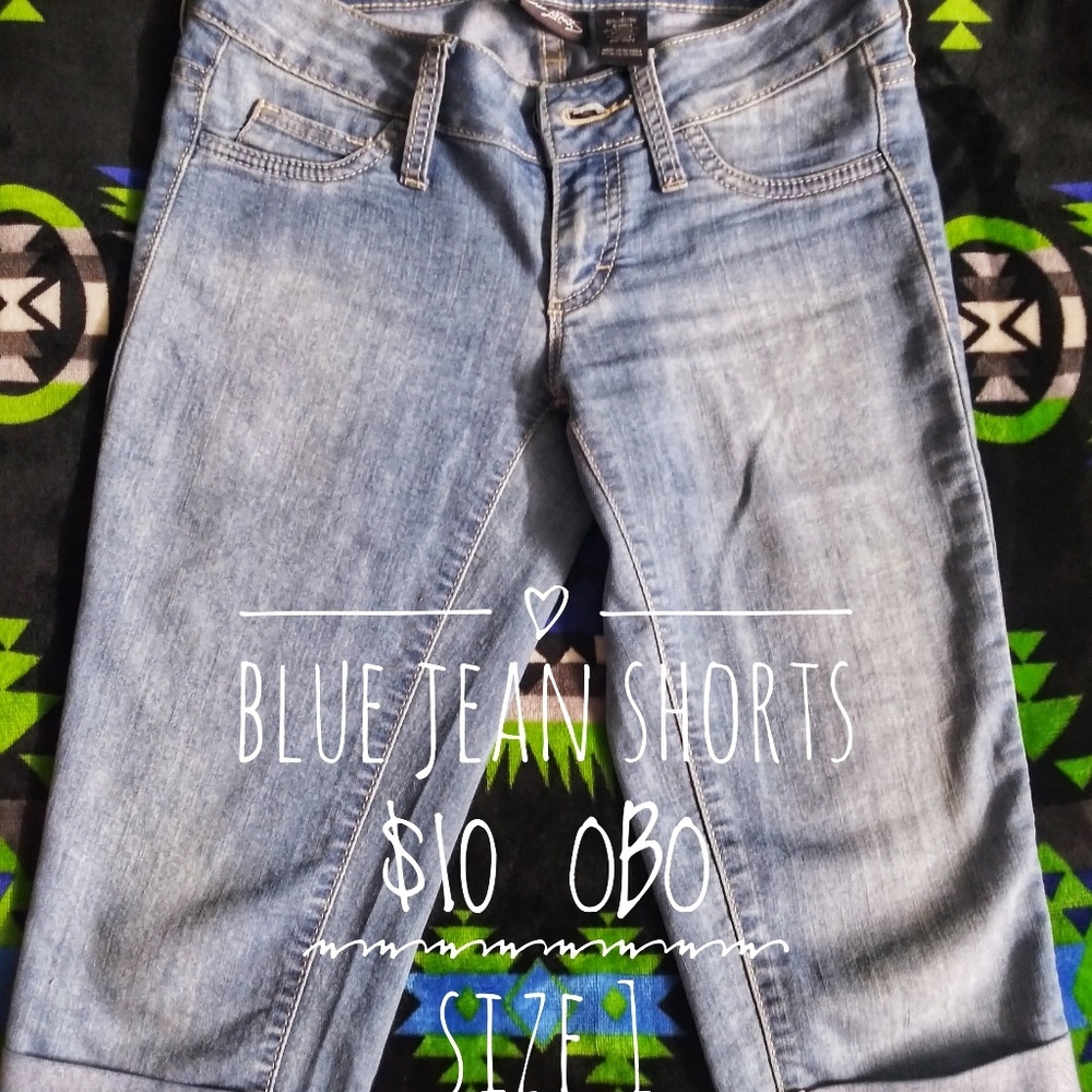 Blue Jean Shorts